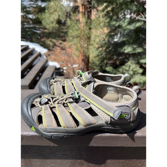 Keen Washable Waterproof Brown Green Sandals Women's Size 6 - Picture 1 of 8